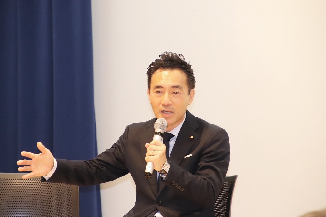 戸田市菅原市長と戸田市の可能性などについて語り合いました